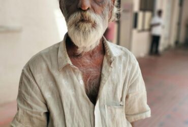Blind destitute man is rescued from the streets