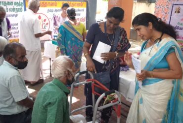 Homeopathy Medical Camp for Elderly Patients at Muthialpet PHC